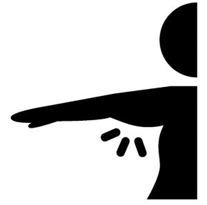 うでたぷたぷシルエット